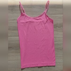 Hot pink tank top
